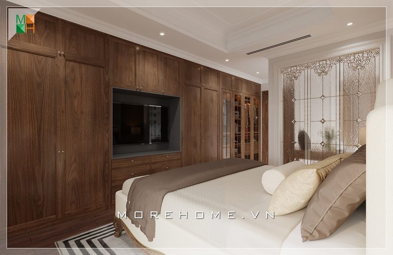 Tủ áo gỗ óc chó